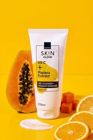 Vit C gel cleanser & makeup remover